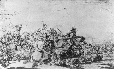 Batalla de Caballería de Jacques Courtois